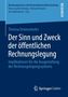 Theresa Ummenhofer: Der Sinn und Zweck der öffentlichen Rechnungslegung, Buch