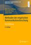 Hans-Bernd Brosius: Methoden der empirischen Kommunikationsforschung, Buch