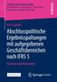 Kai Czupalla: Abschlusspolitische Ergebnisspaltungen mit aufgegebenen Geschäftsbereichen nach IFRS 5, Buch
