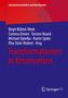 Buchtitel: "Transformationen in Krisenzeiten" oben rote und blau-lila farbige Gestaltung, unten Logo von Springer VS., Buch
