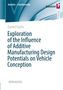 Titel: "Exploration of the Influence of Additive Manufacturing Design Potentials on Vehicle Conception", Autor: Daniel Fuchs. Oben links "AutoUni – Schriftenreihe". Unten: "OPEN ACCESS", Springer-Logo., Buch