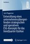 Joris Poggensee: Entwicklung eines unternehmensübergreifenden strategischen und operativen ESG-Konzepts für das InnoQuarter Itzehoe, Buch