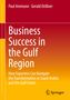 Text: "Business Success in the Gulf Region." Autoren: Paul Ammann, Gerald Drißner. Gradient von Rot zu Gelb. Springer-Logo., Buch