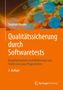 Text: Stephan Kleuker, Qualitätssicherung durch Softwaretests, 3. Auflage. Farbiger, abstrakter Hintergrund aus Kreisen., Buch