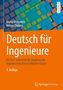 "Deutsch für Ingenieure", Lehrbuch, 3. Auflage. Abstrakte Grafik mit farbigen Rechtecken.