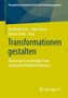 "Transformationen gestalten: Ökosoziale Gerechtigkeit und sozialwirtschaftliche Relevanz." Gelber Hintergrund mit blauem Text., Buch