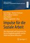 Titel: "Impulse für die Soziale Arbeit". Autoren: Lucie Kluge, Thomas Feistauer u.a. Logo: Springer VS. Hintergrund: Blau und orange., Buch