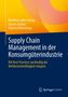 „Supply Chain Management in der Konsumgüterindustrie“ mit Autoren Matthias Lütke Entrup, Dennis Goetjes, Patricia Wittenburg. Logo von Springer.