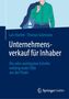 Unternehmensverkauf für Inhaber. Die wichtigsten Schritte aus der Praxis. Illustration: Person im Hemd, Jacke über Schulter., Buch