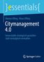 "essentials" in geschweiften Klammern, "Marion Effing · Klaus Effing, Citymanagement 4.0". Unten: Springer Gabler Logo., Buch
