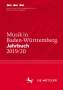Musik in Baden-Württemberg. Jahrbuch 2019/20, Buch