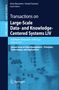 Transactions on Large-Scale Data- and Knowledge-Centered Systems LIV, Buch