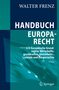 Walter Frenz: Handbuch Europarecht, Buch
