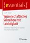 Sarah Vaclav: Wissenschaftliches Schreiben mit Leichtigkeit, Buch