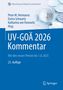 UV-GOÄ 2026 Kommentar, Buch