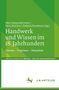 "Handwerk und Wissen im 18. Jahrhundert" in Weiß. Grüner Hintergrund, unten ein Pferd und "J.B. Metzler"-Logo., Buch