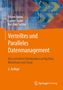 Titel: Verteiltes und Paralleles Datenmanagement. Autoren: Erhard Rahm, Gunter Saake, Kai-Uwe Sattler. Orange-blaues Design.