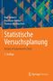 Titel: Statistische Versuchsplanung. Design of Experiments (DoE), 3. Auflage. Autoren: Karl Siebertz, David van Bebber, Thomas Hochkirchen. Geometrische Muster, blau-orange. 