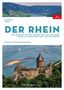 "DER RHEIN" Führer für Binnengewässer. Bild: Fluss mit Schloss und Hügeln, ein Schiff fährt auf dem Wasser., Buch
