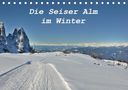 k. A. Schiko: Die Seiser Alm im Winter (Tischkalender 2020 DIN A5 quer), Div.