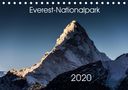 Jens König: Everest-Nationalpark (Tischkalender 2020 DIN A5 quer), Div.