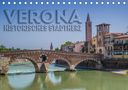 Melanie Viola: VERONA Historisches Stadtherz (Tischkalender 2020 DIN A5 quer), Div.
