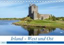 Andreas Jordan: Irland - West und Ost (Tischkalender 2021 DIN A5 quer), KAL