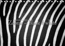 Ingo Gerlach GDT: Emotionale Momente: Zebras - black & white. (Tischkalender 2021 DIN A5 quer), KAL