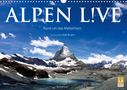 Olaf Bruhn: Alpen live - Rund um das Matterhorn (Wandkalender 2021 DIN A3 quer), KAL