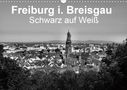 Wolfgang-A. Langenkamp Wal-Art Photography: Freiburg i. Breisgau Schwarz auf Weiß (Wandkalender 2021 DIN A3 quer), KAL