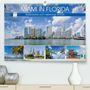 K. A. Calvendo: Miami in Florida: Wolkenkratzer und meilenlange Strände (Premium, hochwertiger DIN A2 Wandkalender 2021, Kunstdruck in Hochglanz), KAL