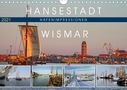 Holger Felix: Hansestadt Wismar - Hafenimpressionen (Wandkalender 2021 DIN A4 quer), KAL