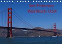 Petra Schauer: San Francisco Westküste USA (Tischkalender 2021 DIN A5 quer), KAL