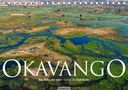 Olaf Bruhn: Okavango - Das Delta von oben (Tischkalender 2021 DIN A5 quer), Div.