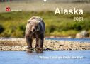 Uwe Bergwitz: Alaska 2021 Wildes Land am Ende der Welt (Wandkalender 2021 DIN A2 quer), Div.