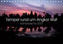 Jürgen Wolf: Tempel rund um Angkor Wat (Tischkalender 2021 DIN A5 quer), KAL