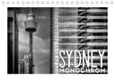 Melanie Viola: SYDNEY Monochrom (Tischkalender 2021 DIN A5 quer), KAL
