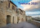 Benjamin Lederer: Toskana - 2021 (Tischkalender 2021 DIN A5 quer), KAL