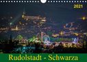 Michael Wenk Wenki: Rudolstadt - Schwarza (Wandkalender 2021 DIN A4 quer), KAL