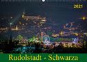 Michael Wenk Wenki: Rudolstadt - Schwarza (Wandkalender 2021 DIN A2 quer), KAL