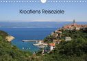 Claudia Knof-Hartmann: Kroatiens Reiseziele (Wandkalender 2021 DIN A4 quer), KAL