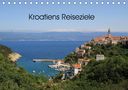 Claudia Knof-Hartmann: Kroatiens Reiseziele (Tischkalender 2021 DIN A5 quer), KAL