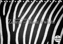 Ingo Gerlach GDT: Emotionale Momente: Zebras - black and white. (Tischkalender 2021 DIN A5 quer), KAL
