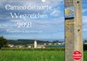 Alexandra Luef: Camino del norte - WegzeichenAT-Version (Wandkalender 2021 DIN A3 quer), KAL