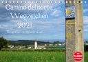Alexandra Luef: Camino del norte - WegzeichenAT-Version (Tischkalender 2021 DIN A5 quer), KAL