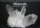 Elisabeth Stanzer: Minerale. Kristalle und Edelsteine (Tischkalender 2021 DIN A5 quer), KAL