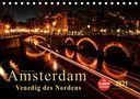 Peter Roder: Amsterdam - Venedig des Nordens (Tischkalender 2021 DIN A5 quer), KAL