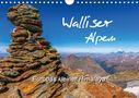 Und Brigitte (Gratz-)Prittwitz, Michael: Walliser Alpen - Europas »kleiner« HimalayaCH-Version (Wandkalender 2021 DIN A4 quer), KAL