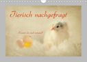 Heike Hultsch: Tierisch nachgefragt (Wandkalender 2021 DIN A4 quer), KAL