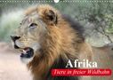 Elisabeth Stanzer: Afrika. Tiere in freier Wildbahn (Wandkalender 2021 DIN A3 quer), Kalender